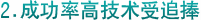 成功率高技术受追捧